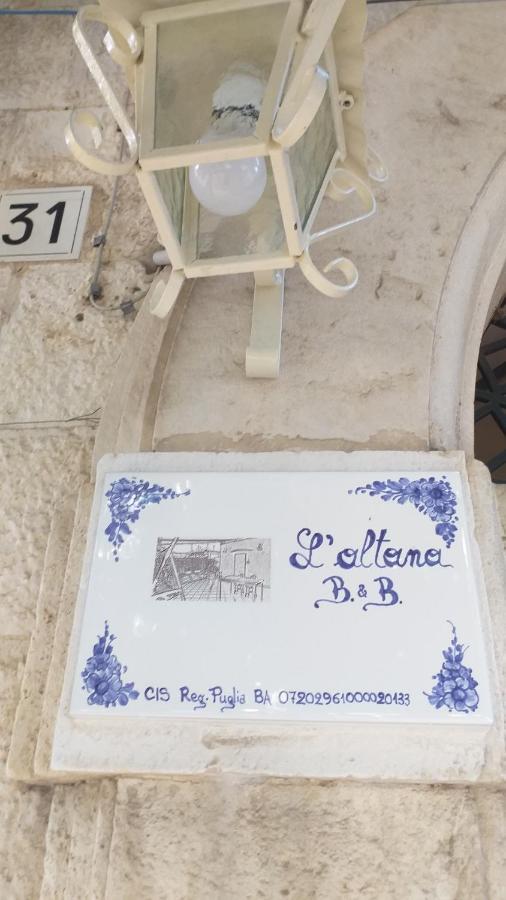Altana Di Tufo Bed & Breakfast Molfetta Ngoại thất bức ảnh